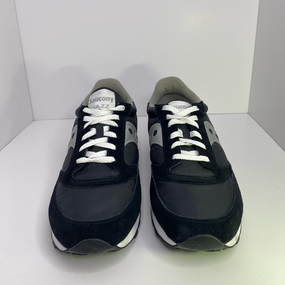 SAUCONY JAZZ ORIGINAL MENS NYLON SUEDE LACE UP 80’s RETRO TRAINERS SIZE 13 - Picture 5 of 11